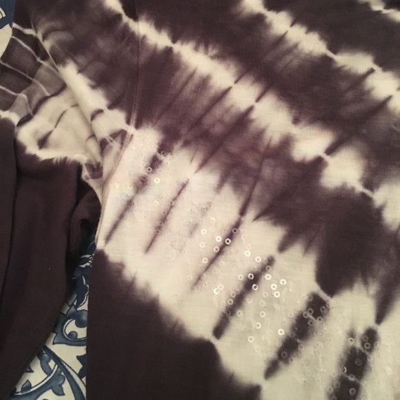 INC International Concepts Tie Dye :: Mini Iridescent Sequin Top 💕 - Picture 5 of 6